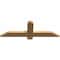 Ekena Millwork Eugene Smooth Timber Gable Bracket, Western Red Cedar, 36"W x 12"H x 1 1/2"D x 3 1/2"F, 8/12 Pitch GBW036X12X0204EUG00SWR - alternate 4